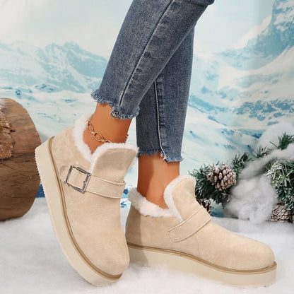 FrostyStep™ | Bottines fourrées ultra cosy pour un hiver stylé