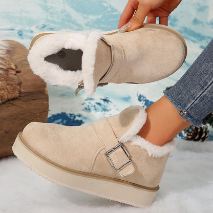 FrostyStep™ | Bottines fourrées ultra cosy pour un hiver stylé