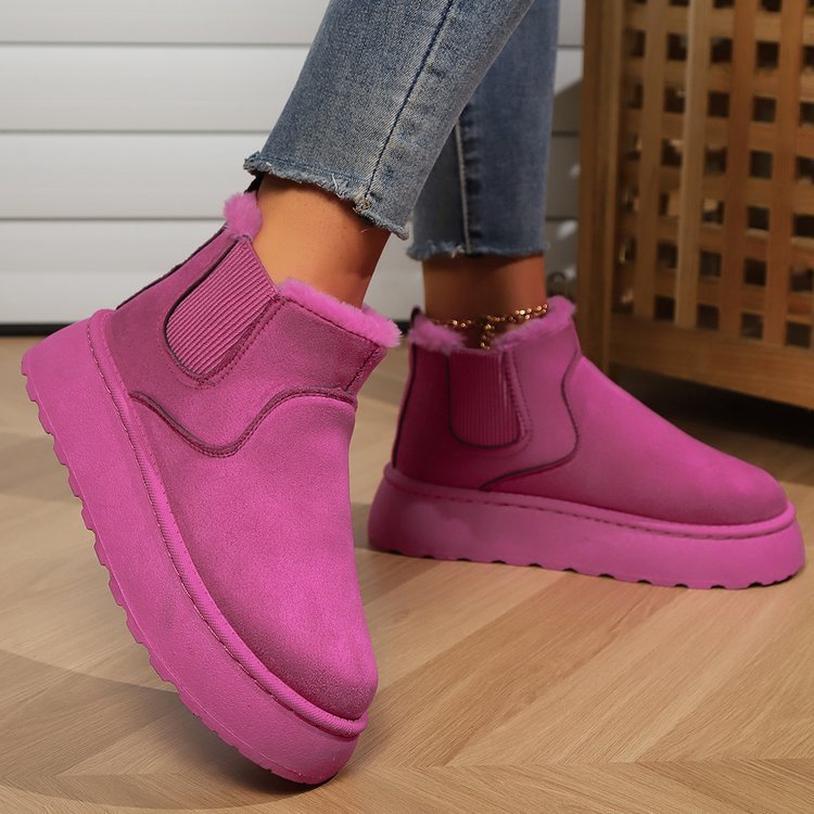 Bottines Style Casual | Douceur, Chaleur et Mode