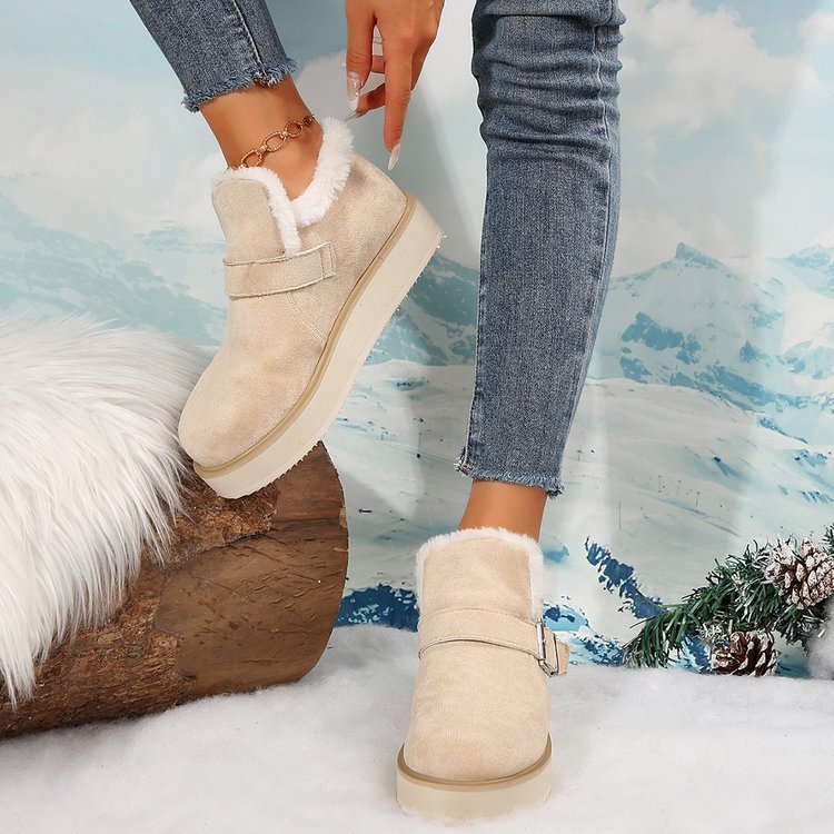 FrostyStep™ | Bottines fourrées ultra cosy pour un hiver stylé