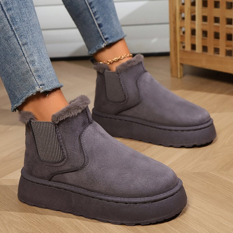Bottines Style Casual | Douceur, Chaleur et Mode