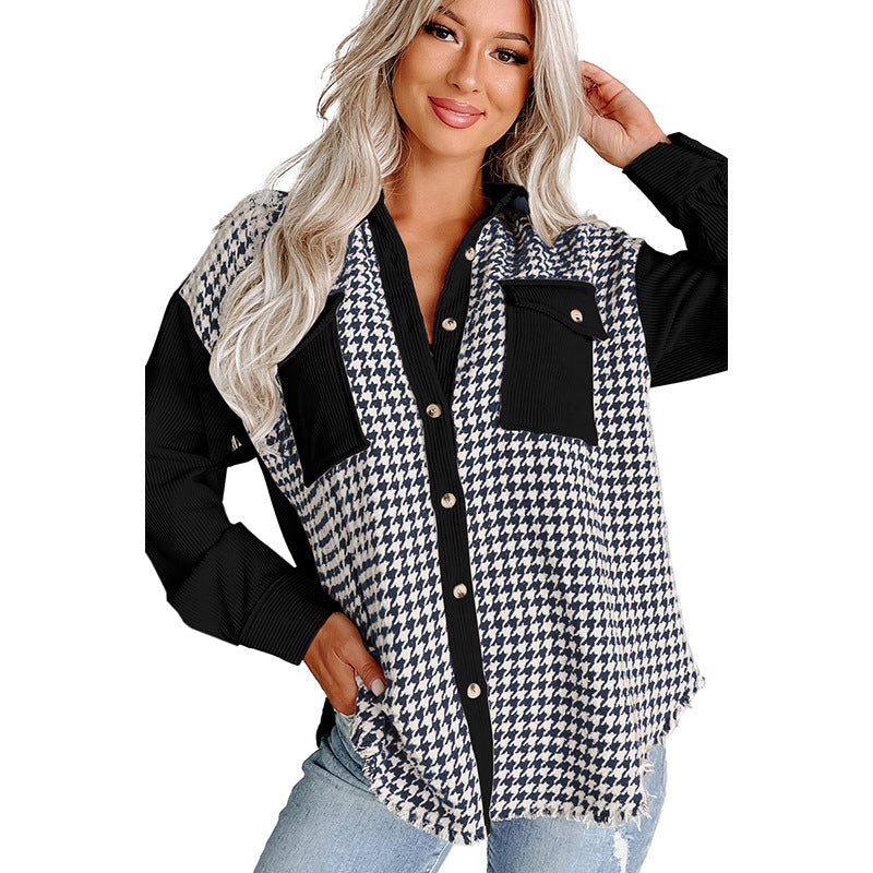 Veste imprimée tendance et polyvalente