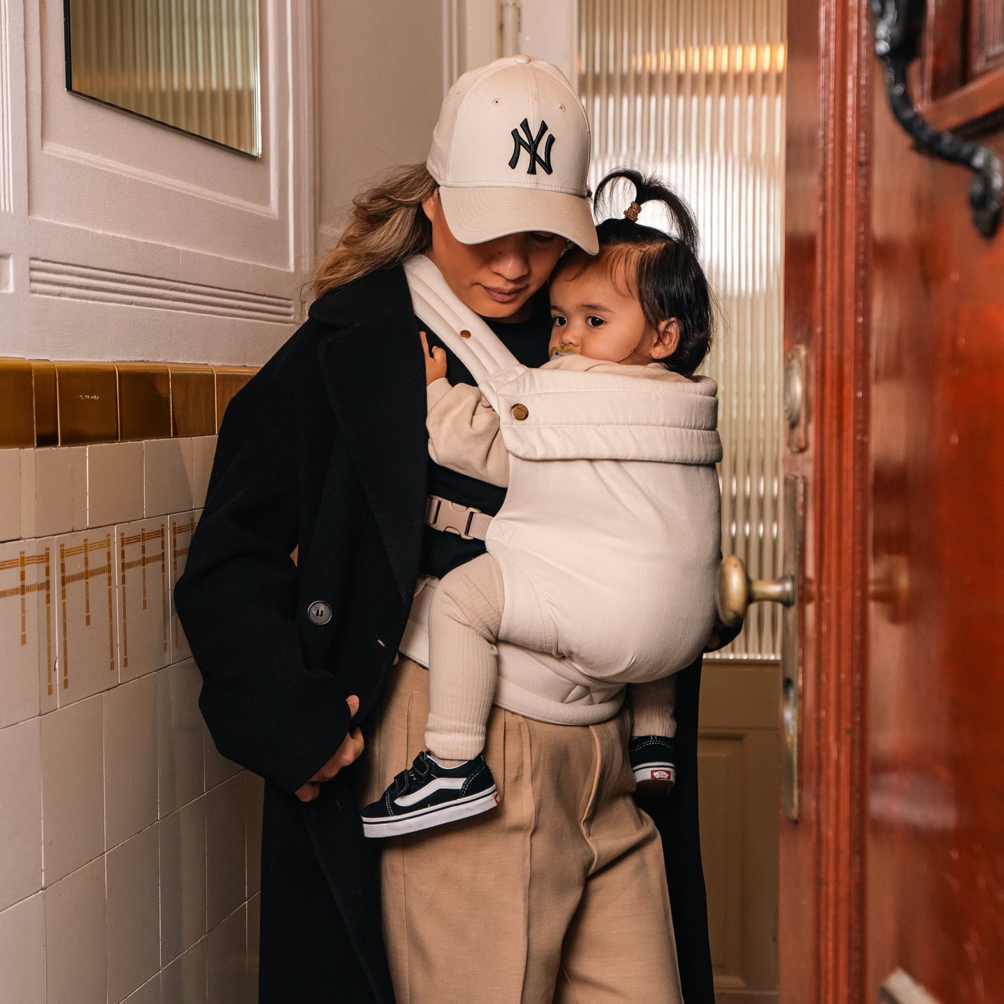 Baby carrier - Organic Beige