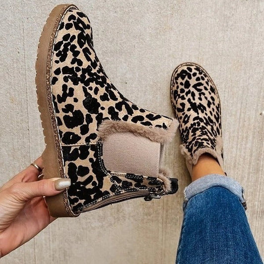 Chaleur & Style | Bottines Fourrées au Look Naturel